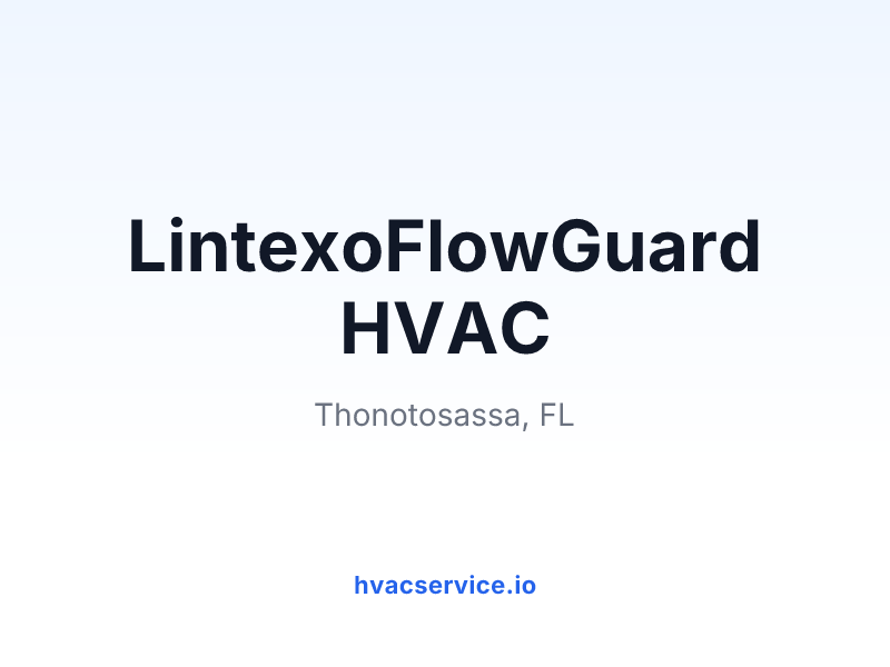 LintexoFlowGuard HVAC