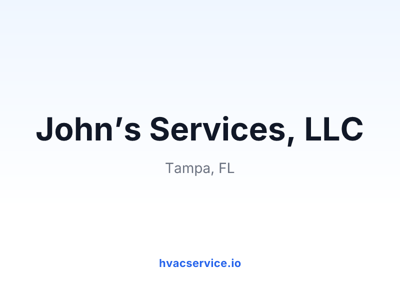 John’s Services, LLC