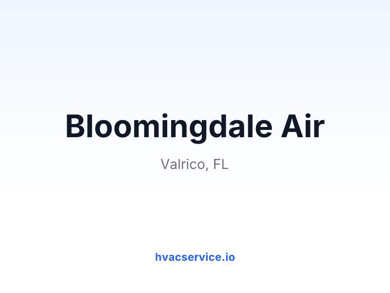 Bloomingdale Air