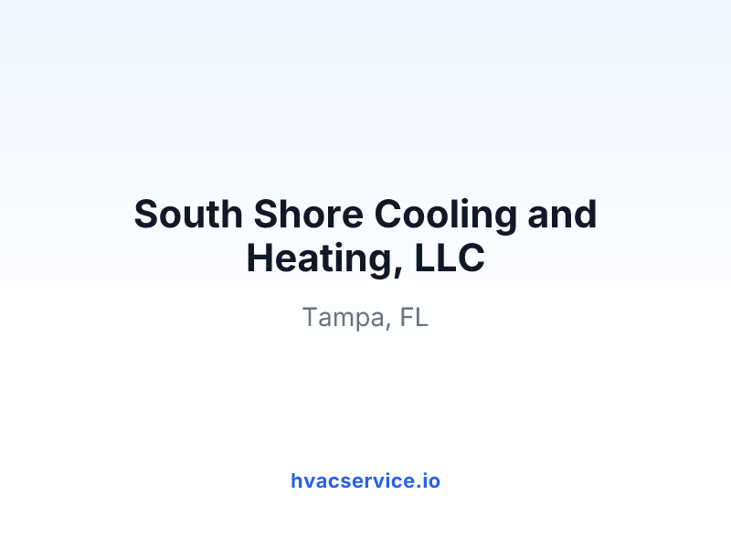 South Shore Cooling and Heating, LLC