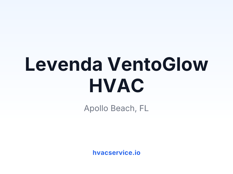 Levenda VentoGlow HVAC