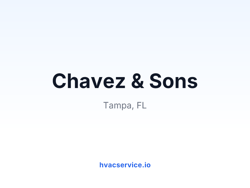 Chavez & Sons