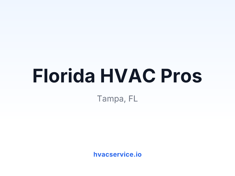 Florida HVAC Pros