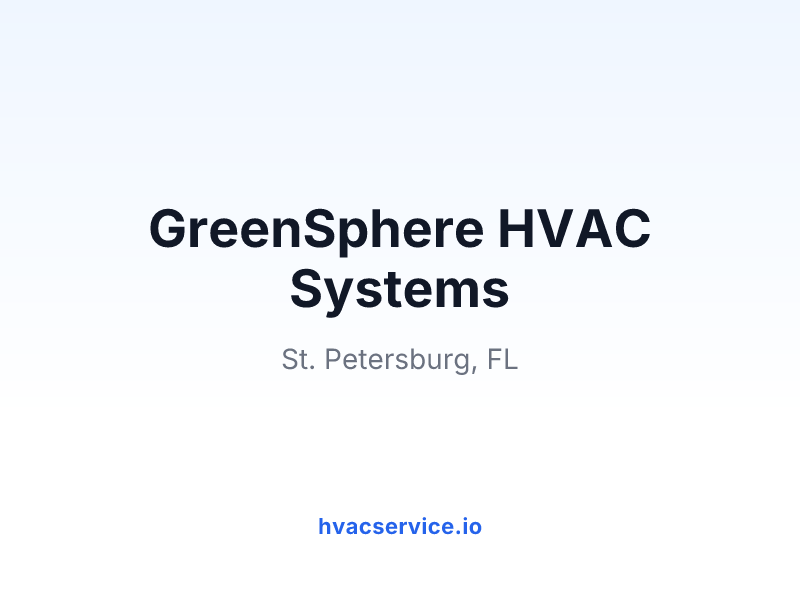 GreenSphere HVAC Systems