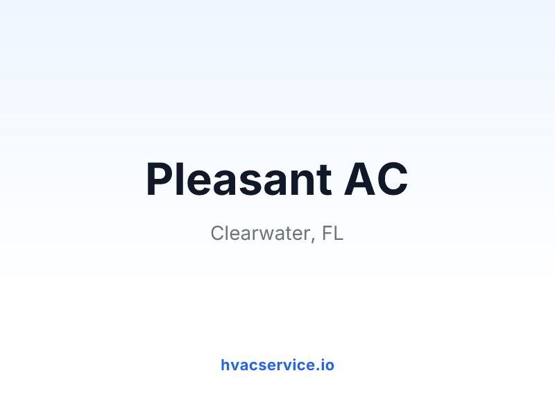 Pleasant AC