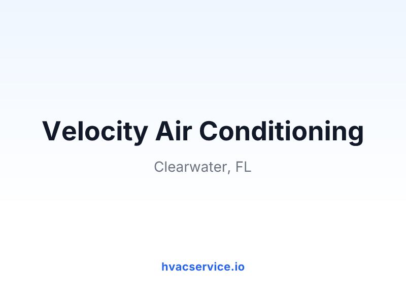 Velocity Air Conditioning
