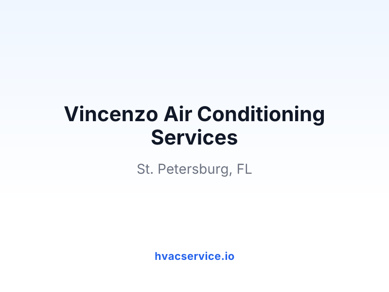 Vincenzo Air Conditioning Services