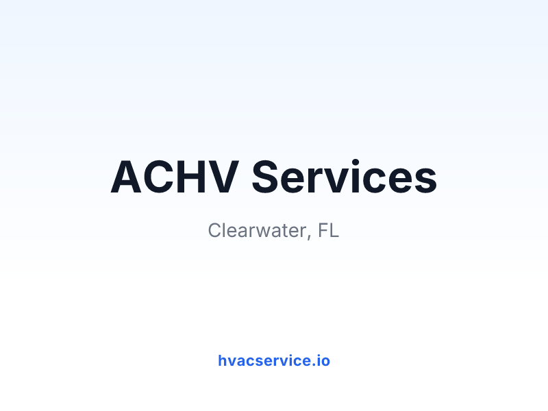 ACHV Services