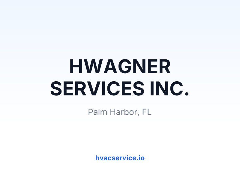 HWAGNER SERVICES INC.