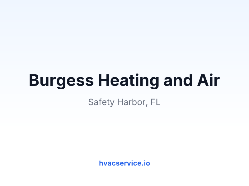 Burgess Heating and Air