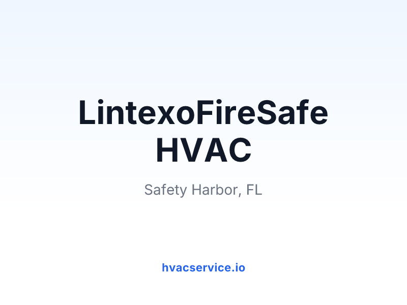 LintexoFireSafe HVAC