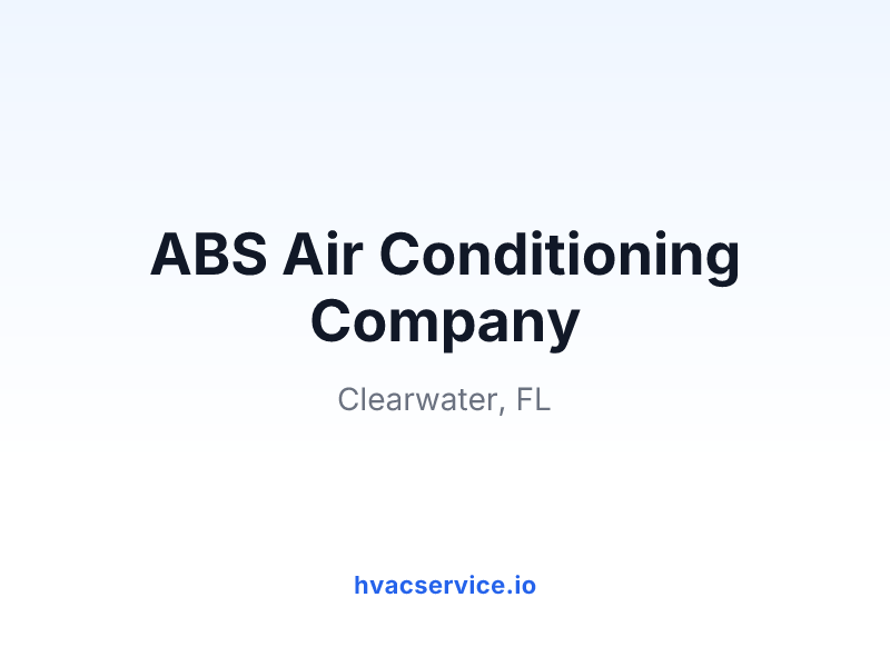 ABS Air Conditioning Company