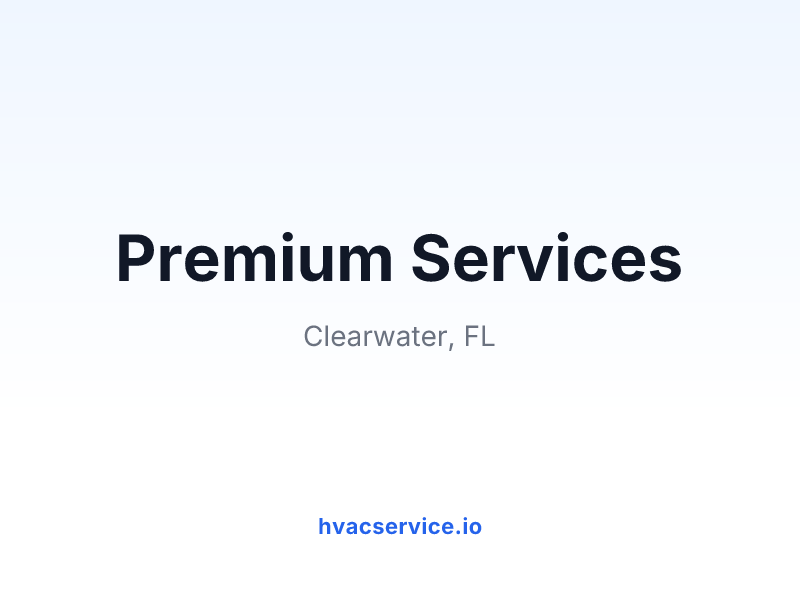 Premium Services