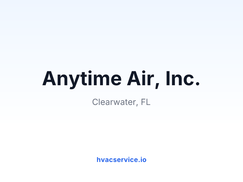 Anytime Air, Inc.