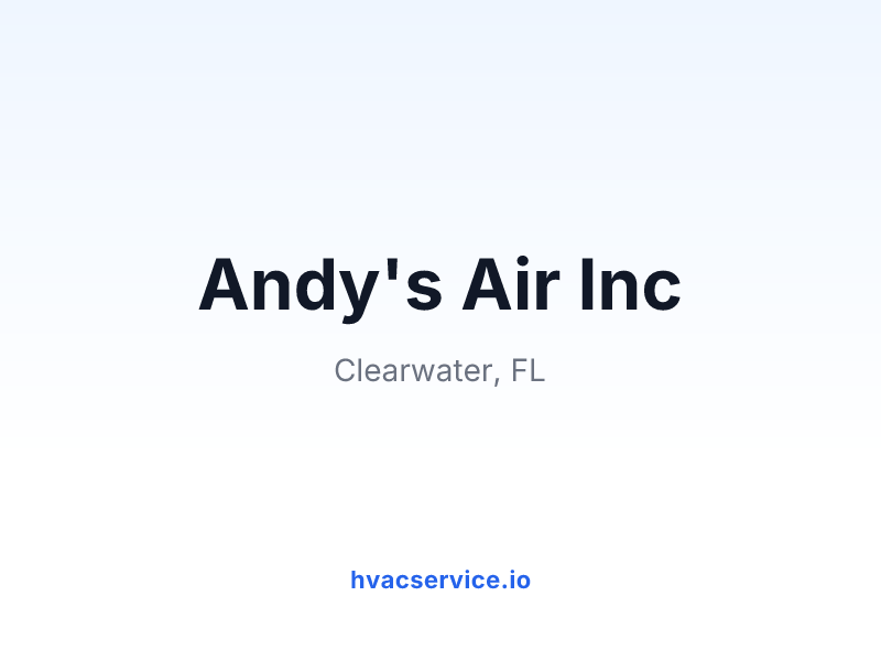 Andy's Air Inc