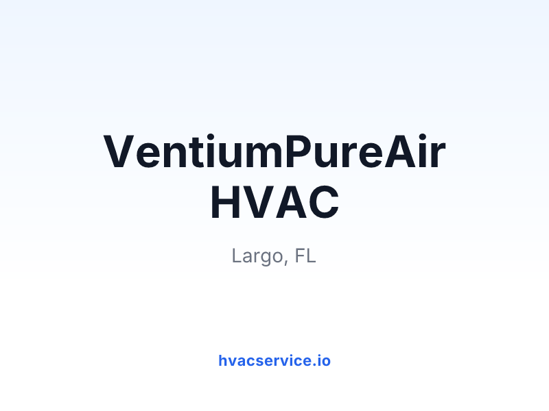VentiumPureAir HVAC