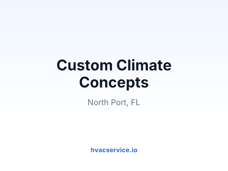 Custom Climate Concepts