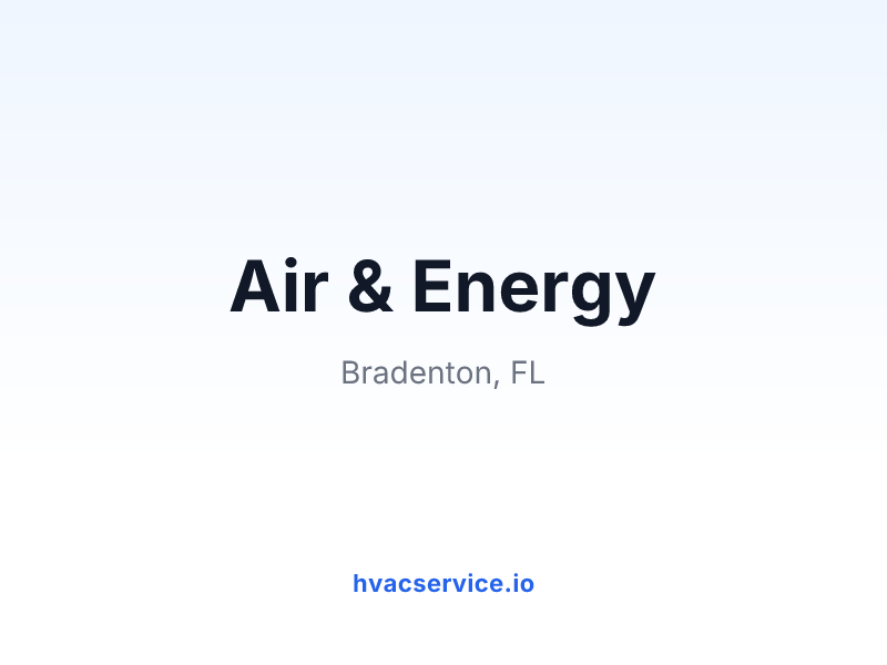 Air & Energy