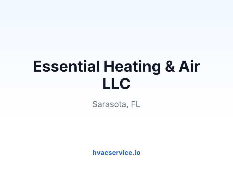 Essential Heating & Air LLC