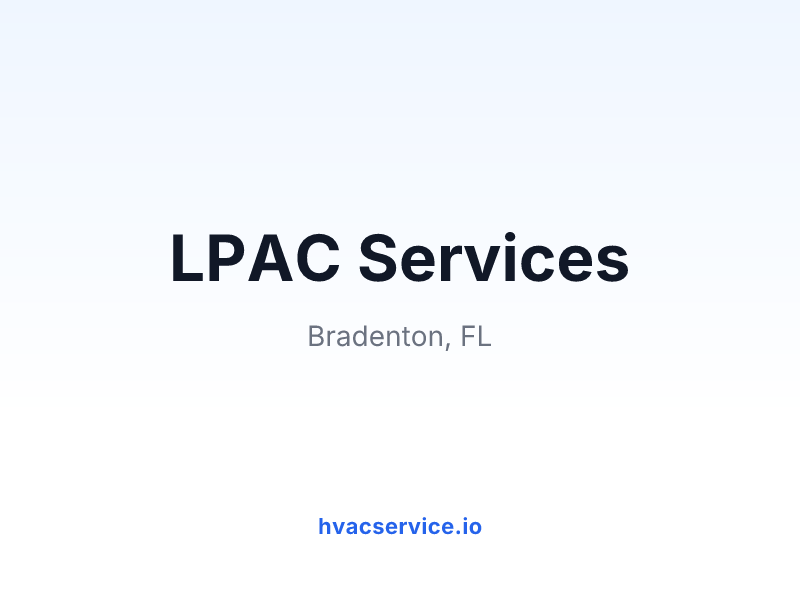 LPAC Services-Larry Pearson AC