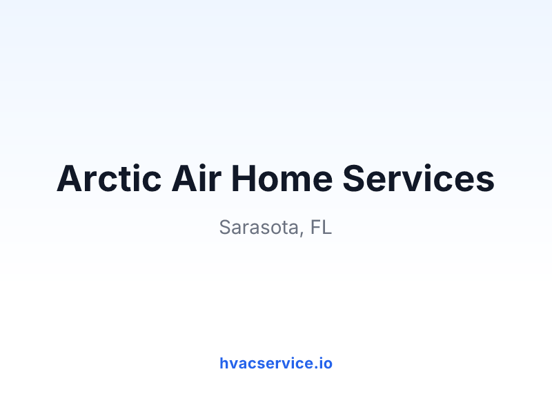 Arctic Air Home Services