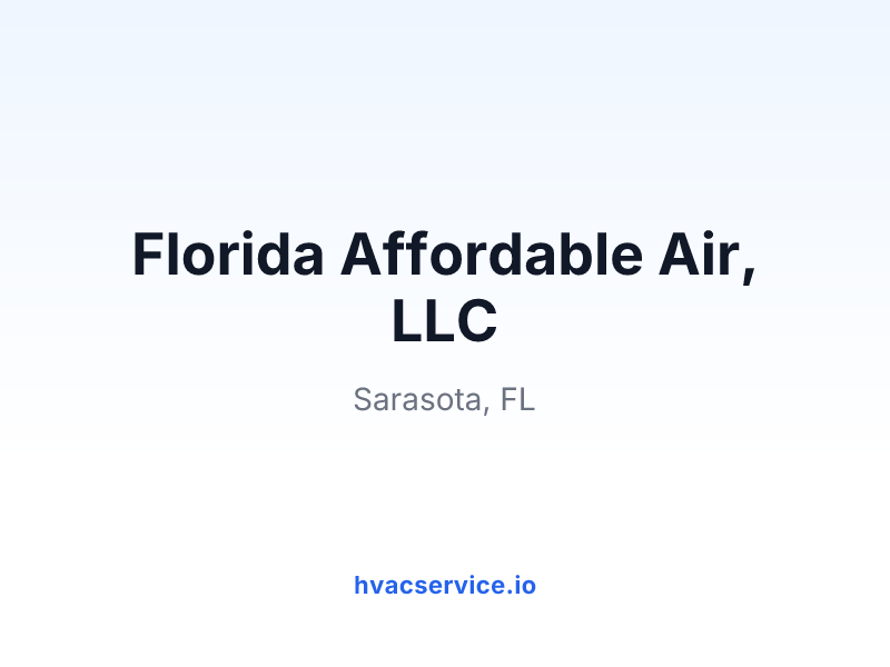 Florida Affordable Air, LLC