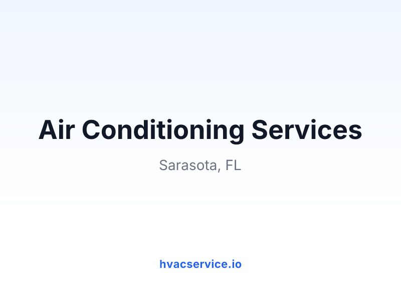 Air Conditioning Services