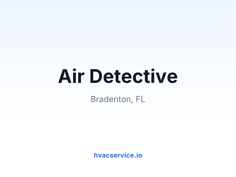 Air Detective