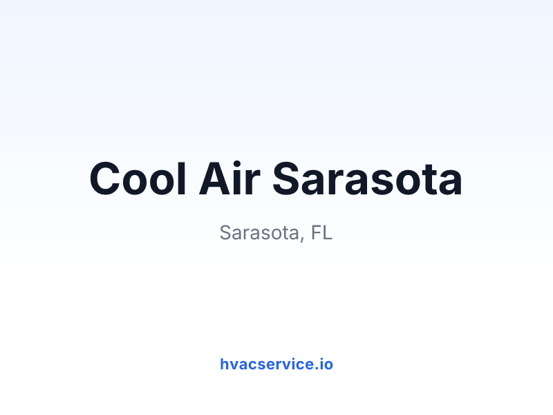 Cool Air Sarasota