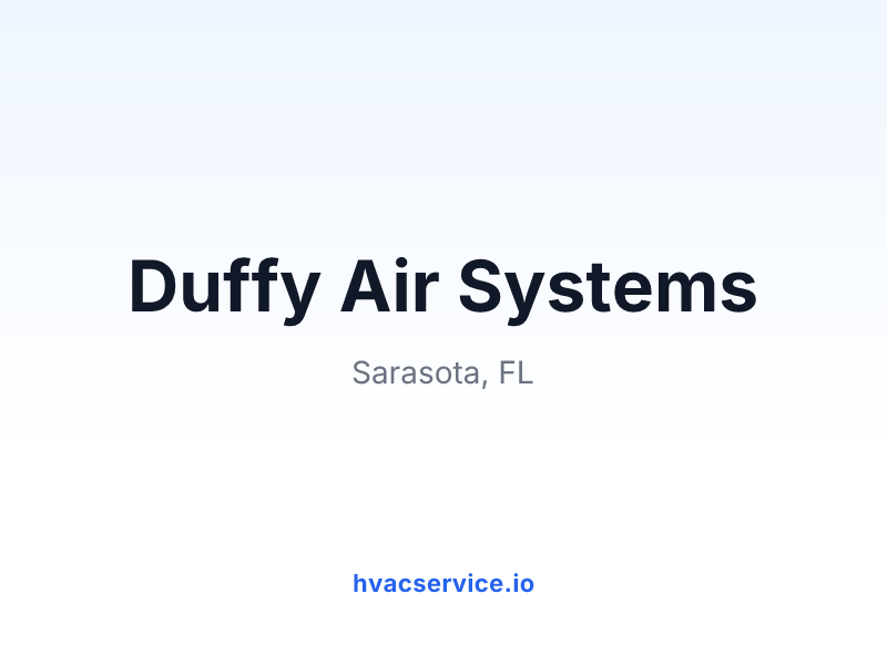 Duffy Air Systems