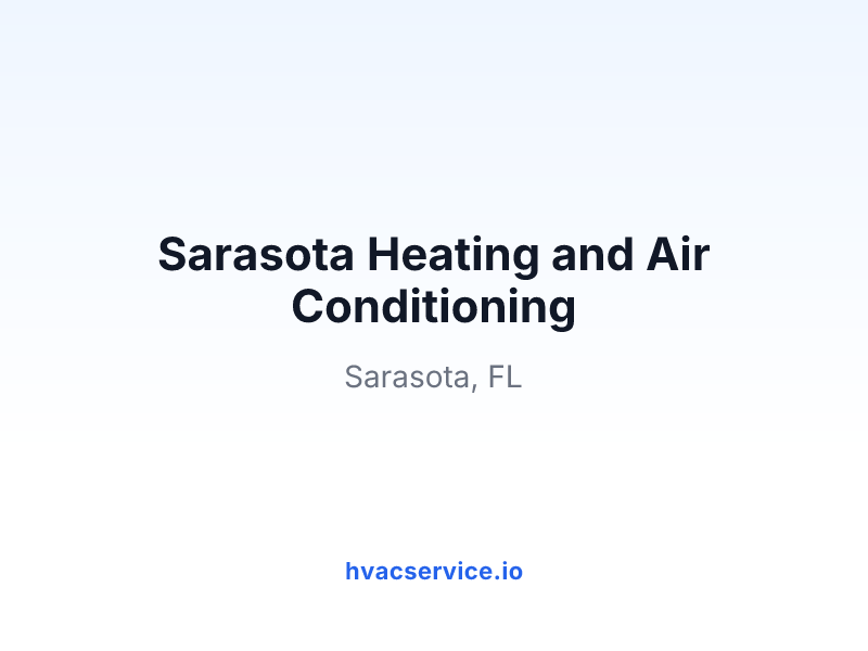 Sarasota Heating and Air Conditioning