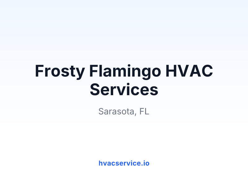 Frosty Flamingo HVAC Services