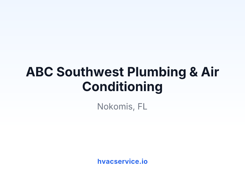 ABC Southwest Plumbing & Air Conditioning