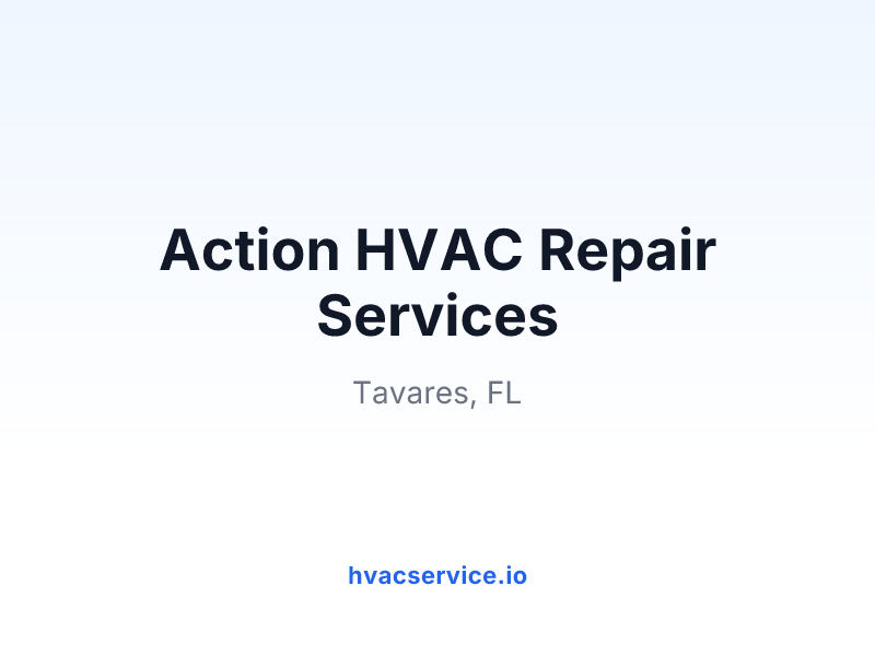 Action HVAC Repair Services