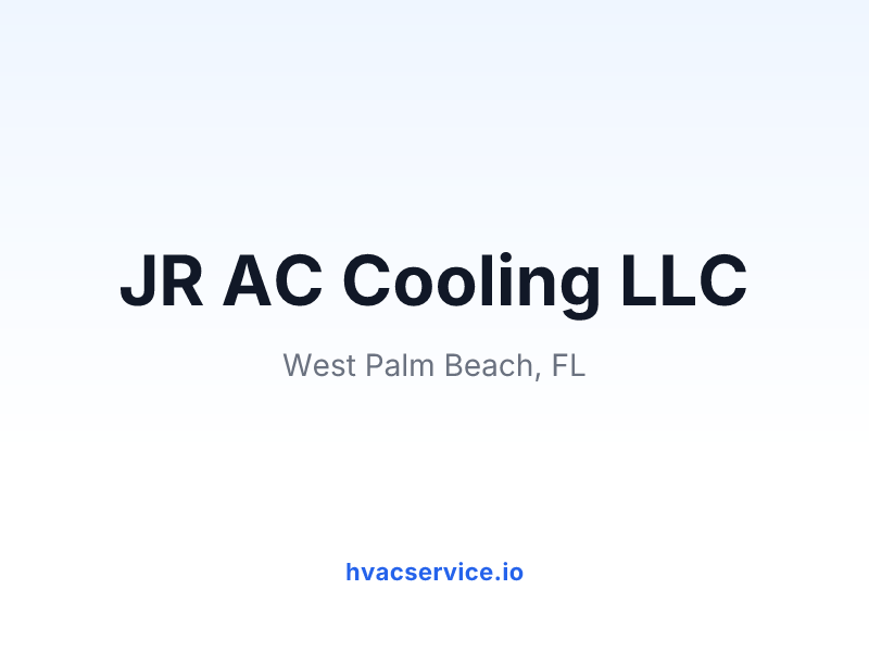 JR AC Cooling LLC