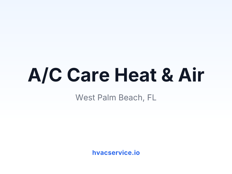A/C Care Heat & Air