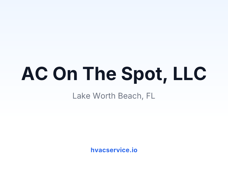 AC On The Spot, LLC