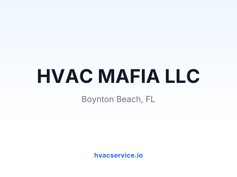 HVAC MAFIA LLC