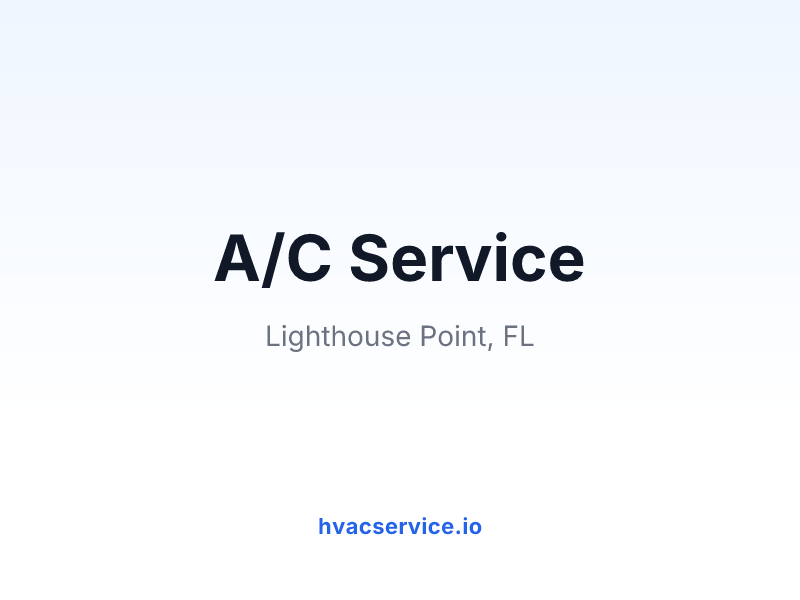 A/C Service