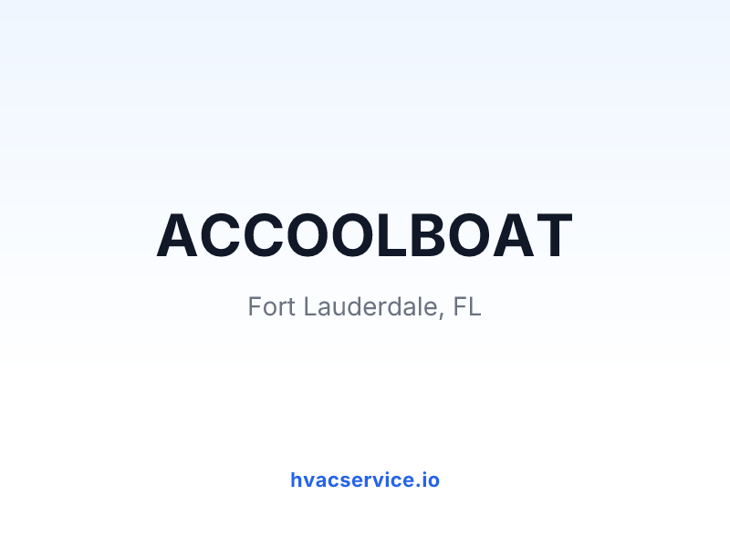 ACCOOLBOAT