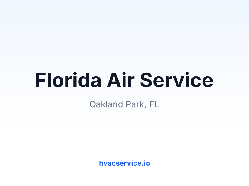 Florida Air Service