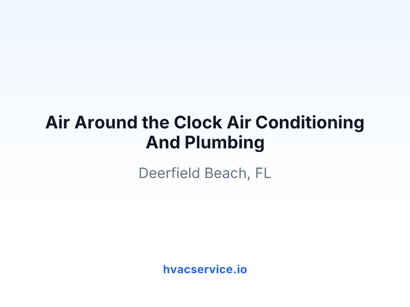 Air Around the Clock Air Conditioning And Plumbing
