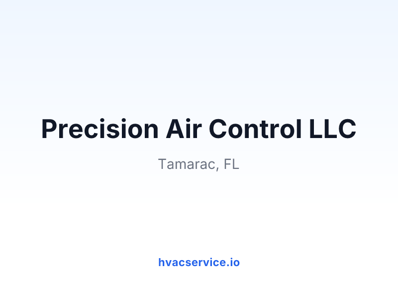 Precision Air Control LLC