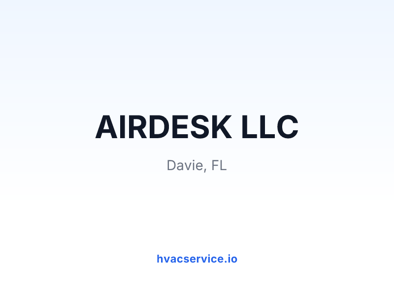 AIRDESK LLC