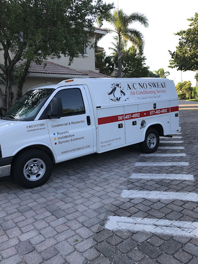 A/C No Sweat Air Conditioning Service