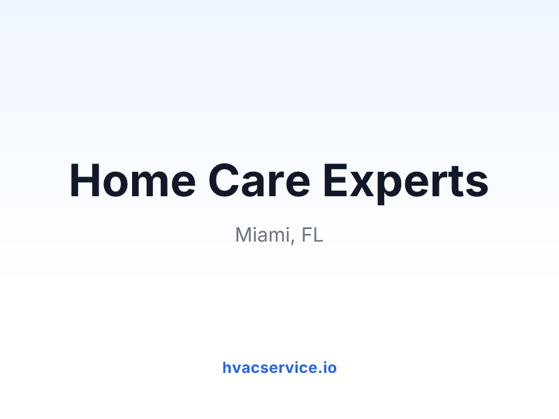 Home Care Experts