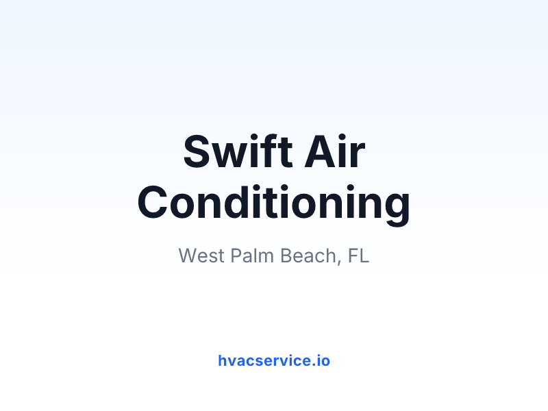 Swift Air Conditioning