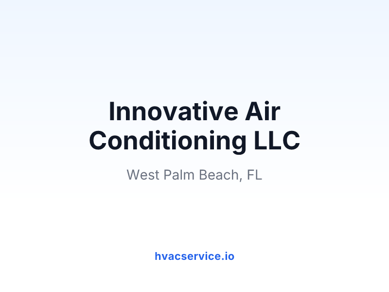 Innovative Air Conditioning LLC