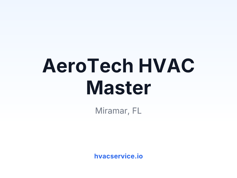 AeroTech HVAC Master
