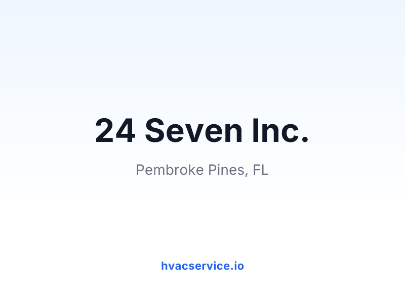 24 Seven Inc.